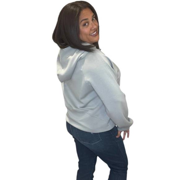 NEW WISHLIST scuba half-zip hooded in cloud - Picture 3 of 3